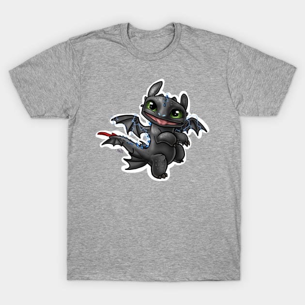 Baby Toothless T-Shirt by Unicornarama